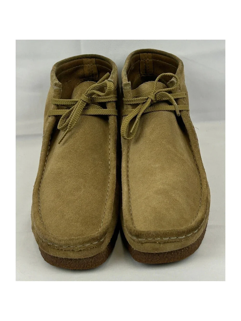 Clarks Collection Extreme Comfort Men's 11M Suede Wallabee Boots Tan